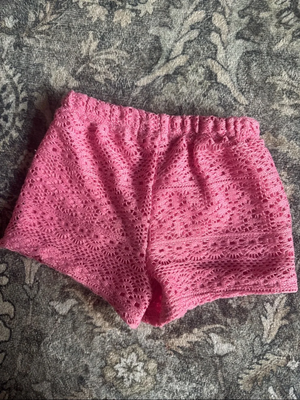 btween Toddler Pink Lace-Trim Set - Picture 6 of 7